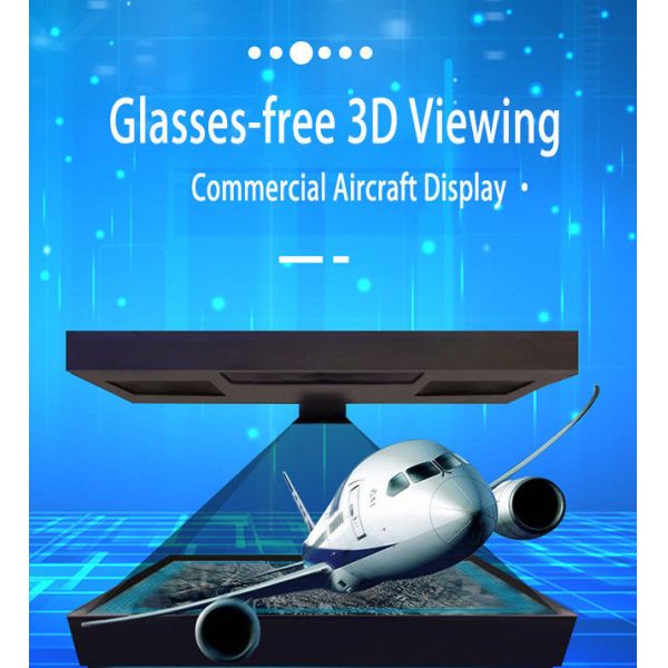 55 inch 360 3D Holographic Display Box Full HD Interactive Holographic Display