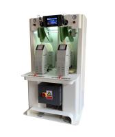 Newly Developed Perfectly Shaped Warped and Ironed Steam Heating Vamp/Uppers/Riding Boots Shaping Machine 970*890*1750mm