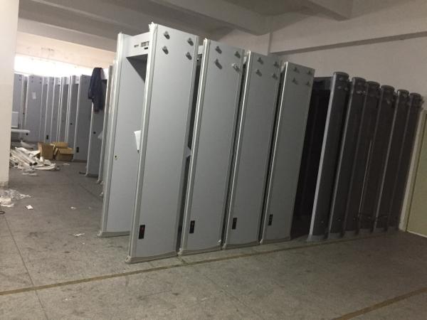 Single Person Security Multi Zone Metal Detector Gate At School / Airport