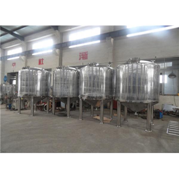Large Big Stainless Steel Fermentation Tanks 500L - 5000L Capacity For Food Industry