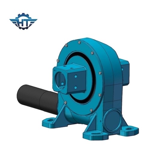 Single Axis Small Backlash Slewing Gear Drive Reducer For Sun Tracking Systems