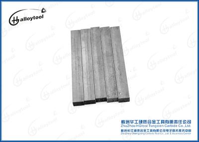 Gray Cemented Carbide Strips For Wearing Parts / Tungsten Carbide Flat Bars