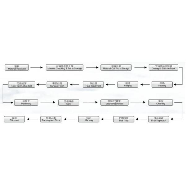 ASTM A182 F304 Forged Stainless Steel Weld Neck Flange CL600