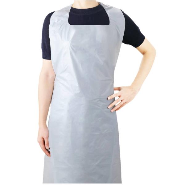 Products Disposable Heavy Weight Plastic/Poly Apron 46 inches x 28 inches - 2 Mil - For Cooking and Arts n' Crafts