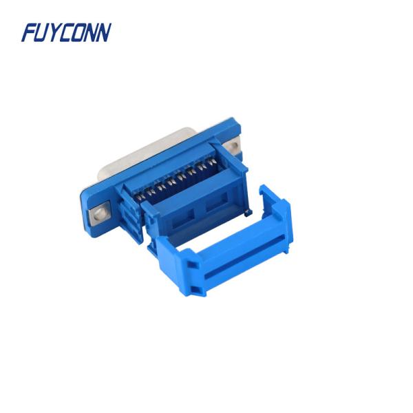 15pin D-SUB Connectors Female IDC Crimping Type Ribbon Cable Connector