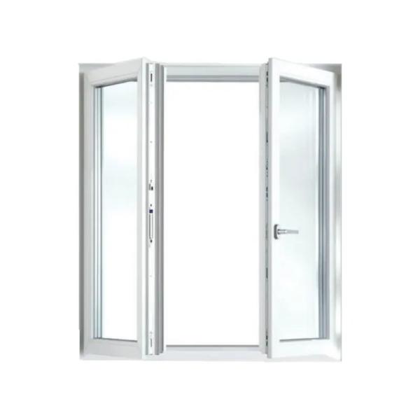 Durable Apartment Glass Casement Window UPVC Inward Opening Casement Window