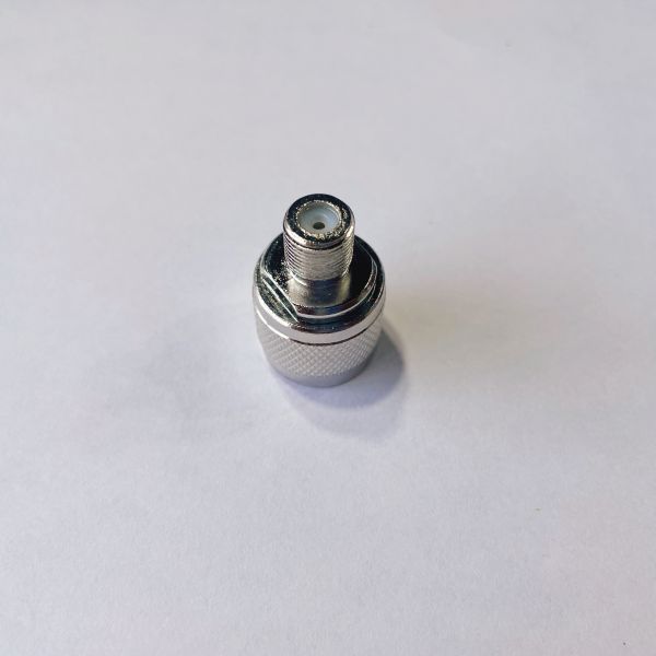 DC-1GHz RF Adapter Low Loss N Male To F Female Adapter For RF Passive Components