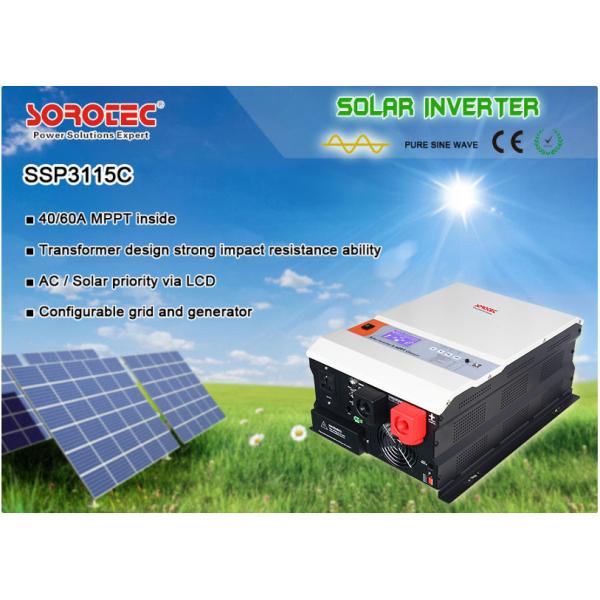 Off Grid 1 - 10KW 6000W 24V Solar Power Inverters System ISO9000