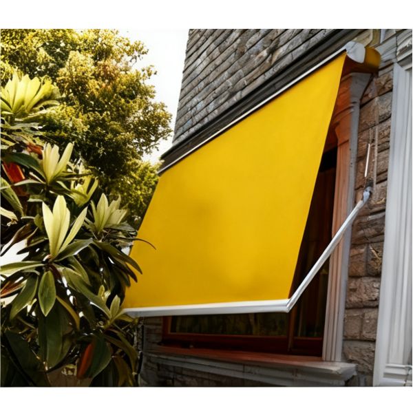 Commercial Grade Street Cafe Awning Waterproof Fabric with Custom Printing