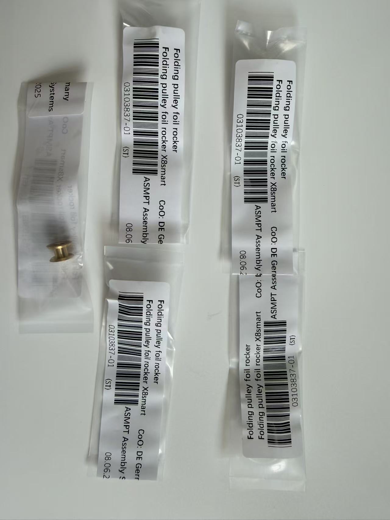 ASM siplace feeder module 03103837-01 Folding pulley foil rocker X8Smart
