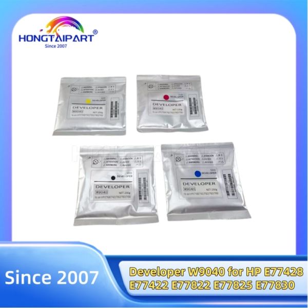 Developer W9040 for HP E77428 E77422 E77822 E77825 E77830 Printer Color Powder Office Printer Consumables Supply