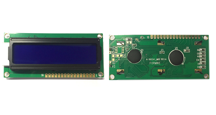 STN Alphanumeric 1602 16 * 2 LCD Display Character Module With ST7066U-0A Driver IC