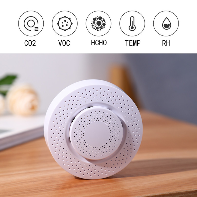 Glomarket Wifi Tuya Smart Air Box формальдегид/CO2/VOC/температура/пульт дистанционного управления влажностью для домашнего отеля