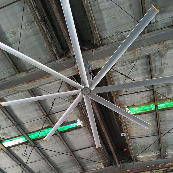 Aipu Large Modern Ceiling Fan , 8 Blade Ceiling Fan With Aluminum Alloy Blades