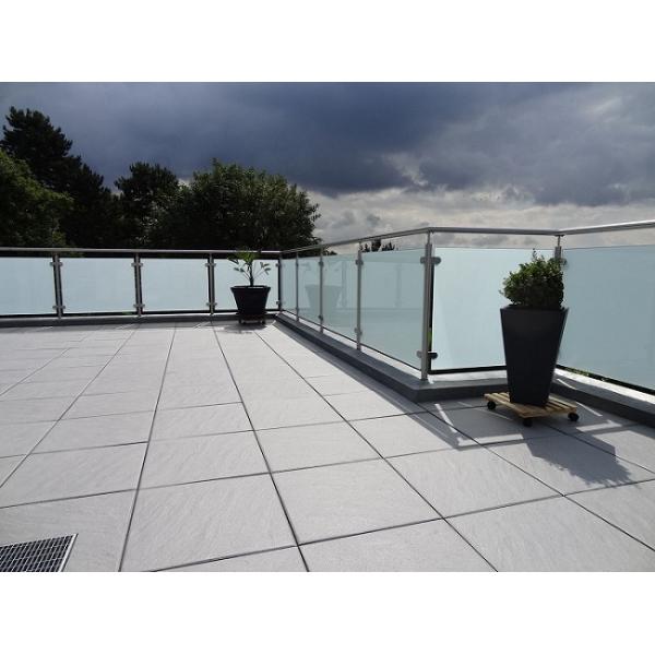 Durable Stainless Steel Balustrade Posts , Stainless Steel Railing Components