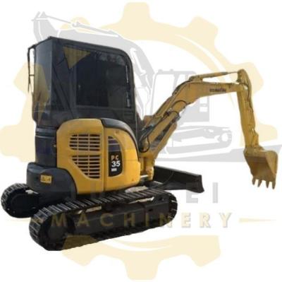 Japanese Used 3 Ton Mini Excavator PC30 PC40 PC55 Machine Weight 4000 kg in Japan