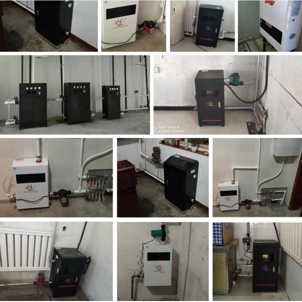 Modern Flame Decorative Electric Fireplace 4kw Wall Mounted Stove with Remote Control