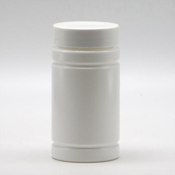 Child Proof Cap 80ML PE Plastic Bottle for Tablet Screw Cap Sealing Type Free Samples