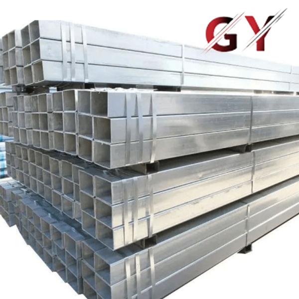 ASTM GB KS BS Standard Q235 Q345 6-12m Customized Galvanized Square Steel Pipe With Low Price for Scaffolding