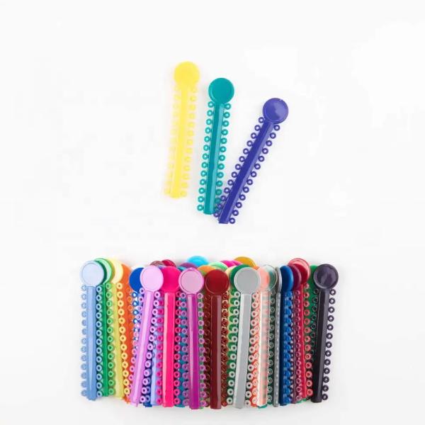 ALS Dental Medical Elastics Orthodontics Orthodontic Ligatures Ties 1040pcs/pk CERTIFICATE ISO Pack 1000pcs/pack