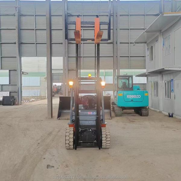 Toyota 8F30 Forklift Used Diesel Machine Reasonable for Building Material Shops