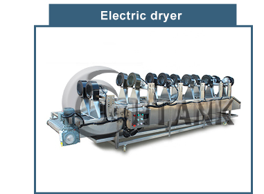 Electric Gas Frozen French Fries Production Line , Frozen French Fries Equipment