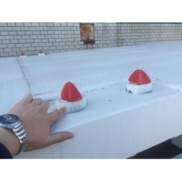 Container Side wall semi trailer 20ft & 40ft cargo semi trailer with twist lock