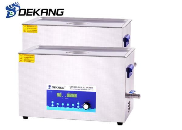 Double Frequency Ultrasonic Cleaning Machine , Power Adjustable Ultrasonic PCB Cleaning Machine