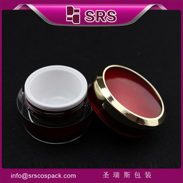 2015 new style luxury and promotion elegant skin care cream jar,plastic cosmetic jar
