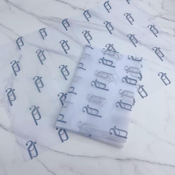 Eco Friendly Wholesale Packaging Custom Logo Printed Colored Flower Wrapping Paper 17gms Gift Tissue Paper