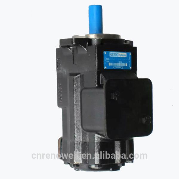 Triple Cartridges Black Hydraulic Cylinder Pump For Plastic Machinery