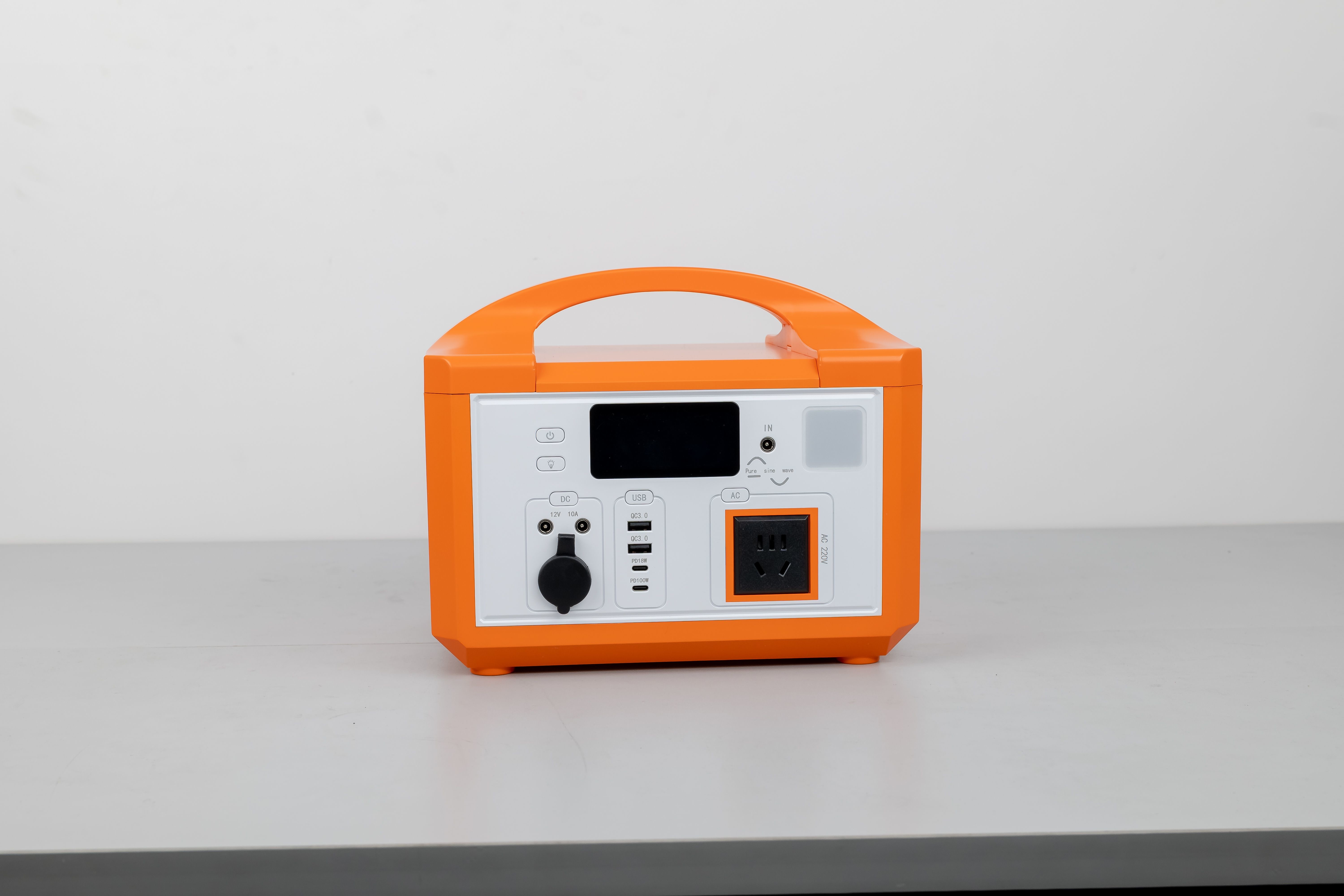 Водонепроницаемая IP51 600W AC 12V MPPT солнечный контроллер портативная солнечная электростанция с одобрением CE