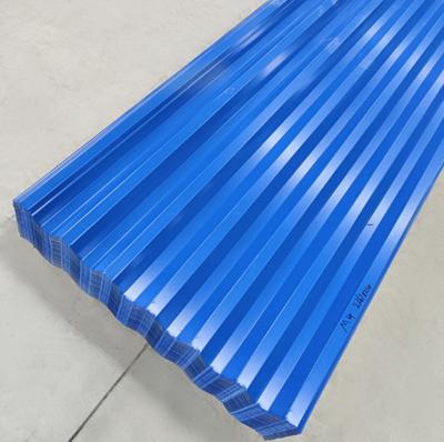 ASTM GB JIS Colored Corrugated Metal Sheets AZ100 S320GD 0.85mm