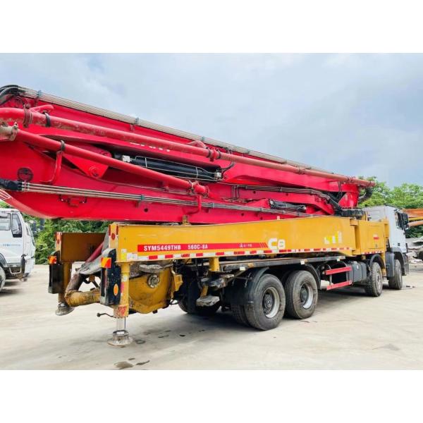 2019 Mobile Pipeline Cement Pump 56m Spare Parts Avaliable for Concrete Pump