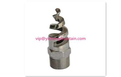 Twist Spray Water Fountain Nozzles Special Effect For Design Fountain Area SS Material