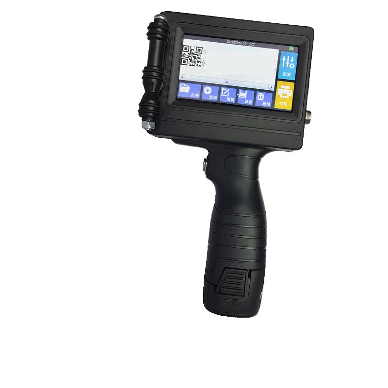 Intelligent Electric Handheld Inkjet Printer Small Multi Color Paper Plastic Printer Remote Monitoring for Printing Production