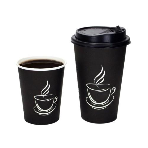 生物分解性 オーダーメイド印刷コーヒー紙カップ 環境に優しい水性コーティング紙カップ