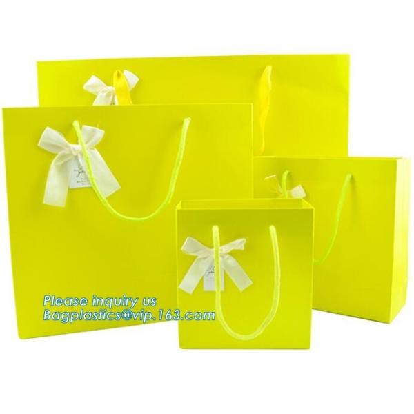 Customized Made Cheap Paper Twisted Handles White Kraft Paper Bags,Wine Paper Bag With Handle Wholesale Bagplastics Pack