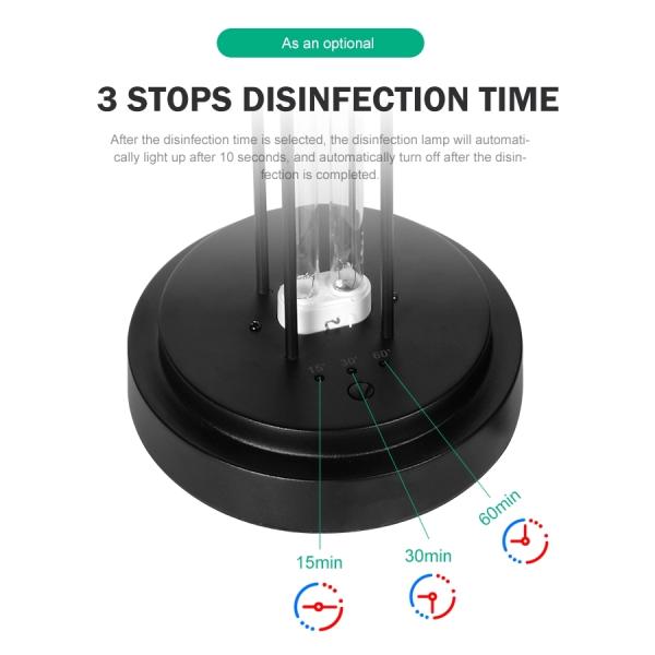 Energy Saving Uv Disinfection Lights 38watt Ozone Uv Disinfection Lamp