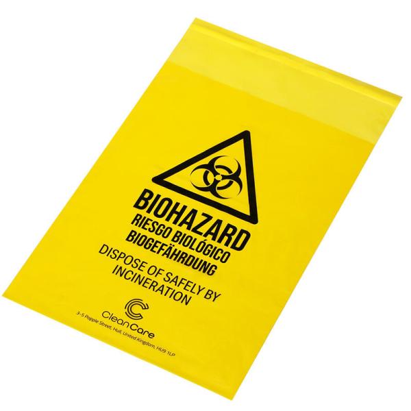 Biodegradable Plastic Hospital Biohazard Waste Bags Biohazard Bags Price Autoclavable Temperature Indicator Patch