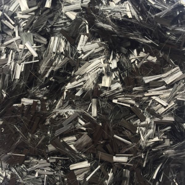 9mm chopped carbon fiber for cement material modification, high-temperature resistant and high-strength chopped carbon fiber