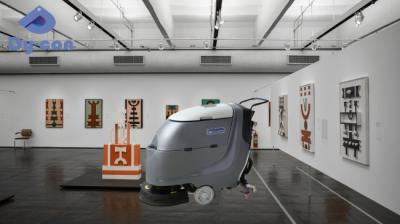 Museum-Grade Floor Scrubber - Quiet Auto Cleaning For Delicate Floors