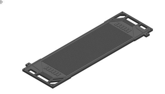 Fuel Cell 100Mpa Graphite Bipolar Plate High Strength