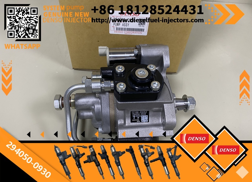 J08E High Pressure Fuel Pump 22100-E0352 294050-0930