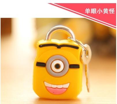 students note  cartoon lock
