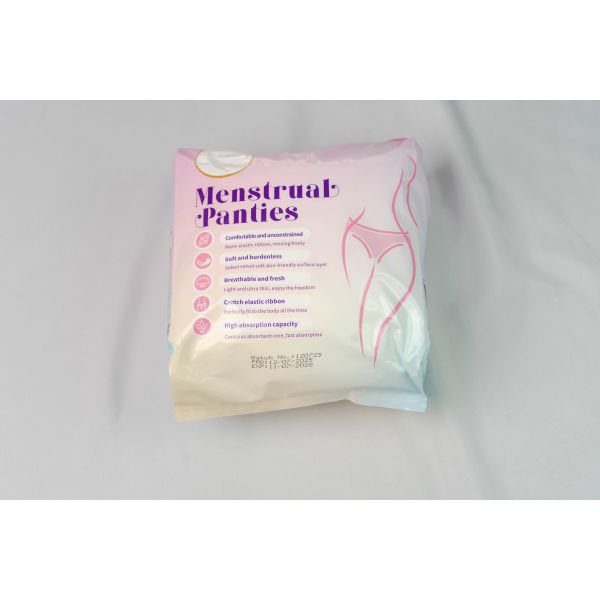 Full Coverage With High Rise Fit Overnight Period Panties High Absorbency Ultra Absorbent Leak Resistant Menstrual Panties