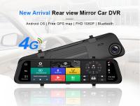 4G Front And Back ADAS 1080P que flui a came dupla do traço da lente dos meios