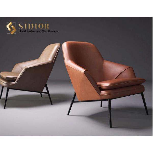 Morder Leather Chair, Comfortable Leather Chair, Leather Relaxing Chair, Living Room Lounge Chair, High Density Foam