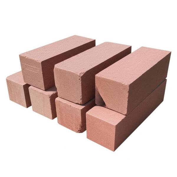 Refractoriness 1580-1750°C Heat Resistant Bricks for Temperature Refractory Applications Good Acid Resistance