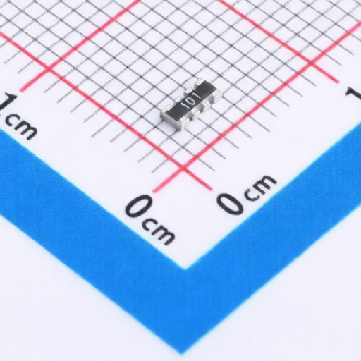 Surface mount resistor array Walsin WA06X101JTL with tin plated end terminations